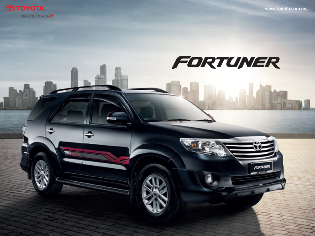 Monthly car rental FORTUNER 2015